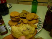 Cranberry Lemon Lemongrass cookies.  Best cookies in the world.