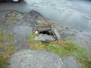 Compared to other drains in town, this is a Health and Safety picture-postcard.