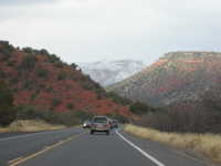 Sun 12 Mar 2006 14:44:30 MST
First view of the red rock of Sedona