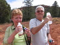 Sat 25 Mar 2006 13:37:14 MST
Margaret and Joe, Turkey Creek Trail