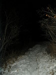 In case you want to know what coming down a mountain with a flashlight is like, it's like this, for hours on end.