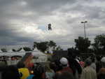 It was pretty windy, so I got to see just one backflip.  But it was nifty.