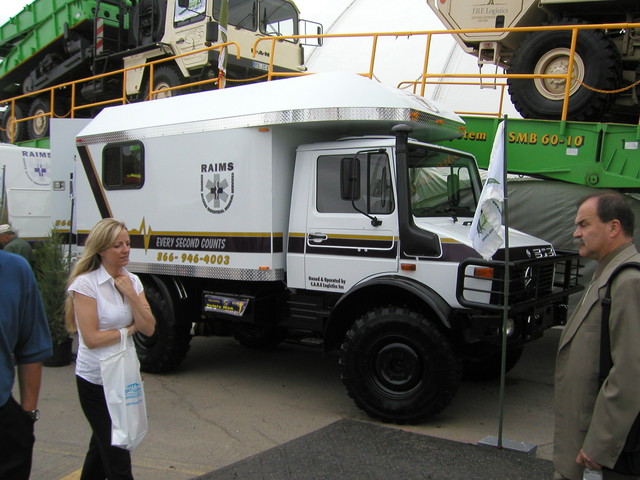 If you're in the field with something on a truck, Unimog makes one of them.