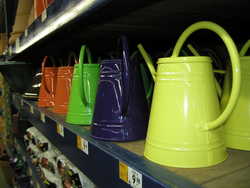 Colourful garden tools for sale at Revy.