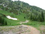 Later, Walter and Tom stayed down, while Kenny and I went for one more run across the traverse.